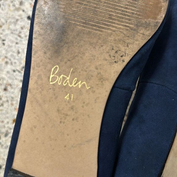 Boden Amy embellished rhinestone ballet flat 41 9.5 - Picture 8 of 9